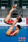中国选手夺世锦赛女双三米板十连冠