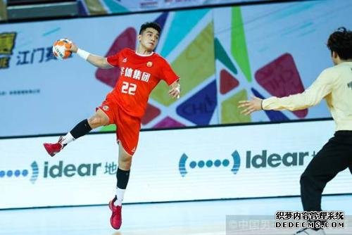 中国华体队22号球员黄培杰。