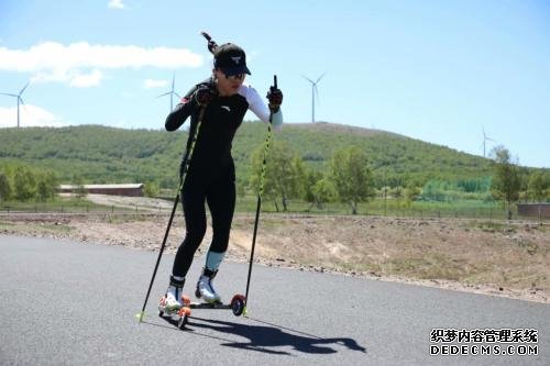 池春雪在夏季训练中。受访者供图